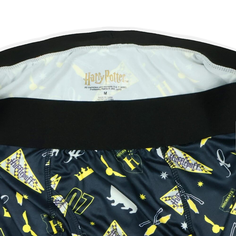 5047 Harry Potter Boxer Briefs 'S Hufflepuff Crest Tight Fit Underwear View 2